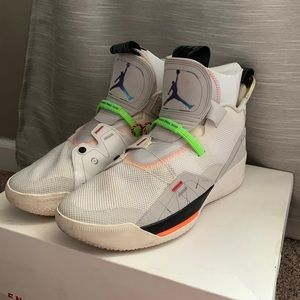 Nike Air Jordan 33 XXXIII Vast Grey Basketball Shoe Size 14